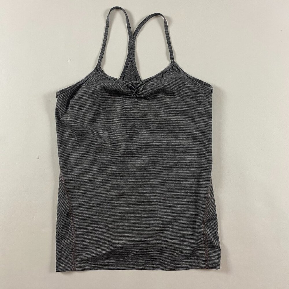 Tommie Copper Tank Top Women's Large Racerback Cool Copper Gray